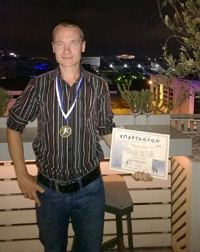 Janne Klasila Spartathlon palkinto kourassa